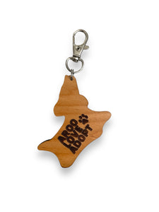 NEW Buddy Mercury wood keychain