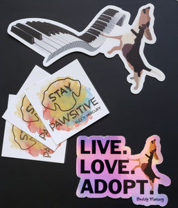 Buddy Mercury Sticker Bundle