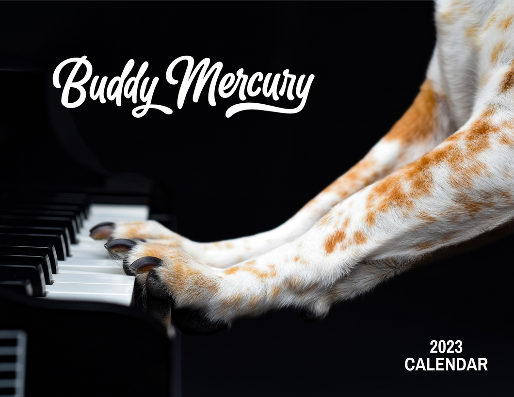 NEW Buddy Mercury 2023 Calendar