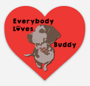 NEW Everybody Loves Buddy Sticker