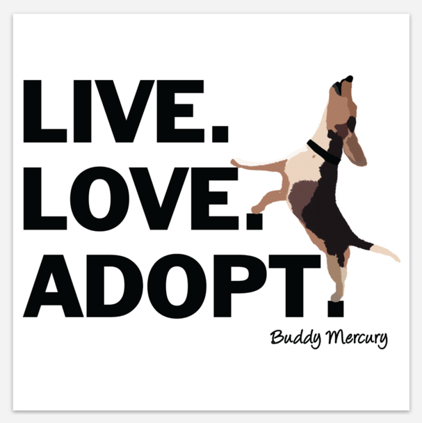 Buddy Mercury Car Magnet