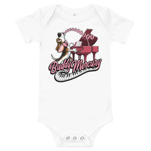 Load image into Gallery viewer, Buddy Mercury AROO Baby Onesie (pink graphic)