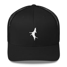Load image into Gallery viewer, White Embroidery Trucker Cap