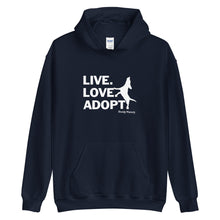 Load image into Gallery viewer, Live Love Adopt Classic Hoodie